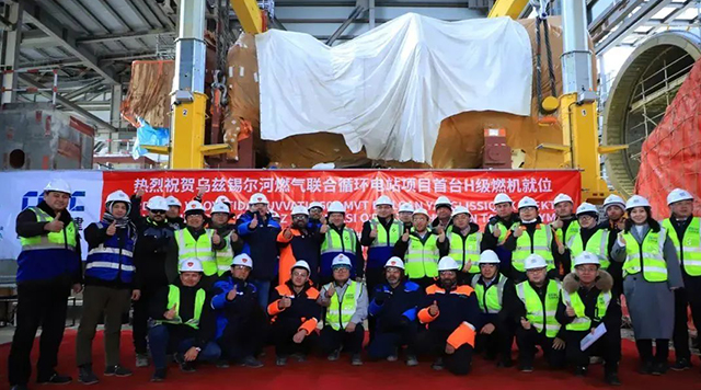 1500MW project! The first M701JAC gas turbine in Uzbekistan was successfully put in place